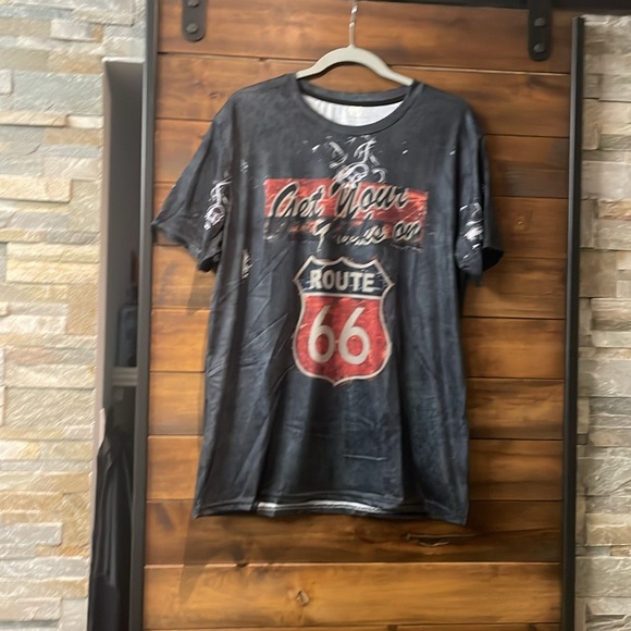 Route 66 men’s T-shirt - Sold as set - Picture 4 of 5